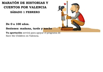 Maratón de historias y cuentos por Valencia. 